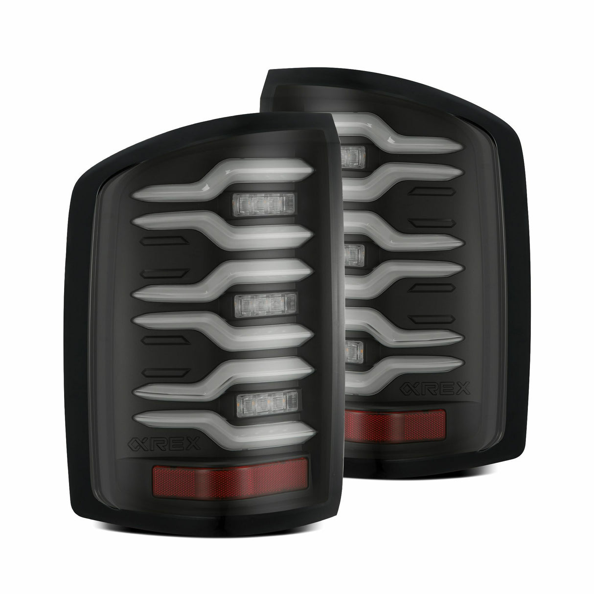AlphaRex 630040 LED Taillights Black