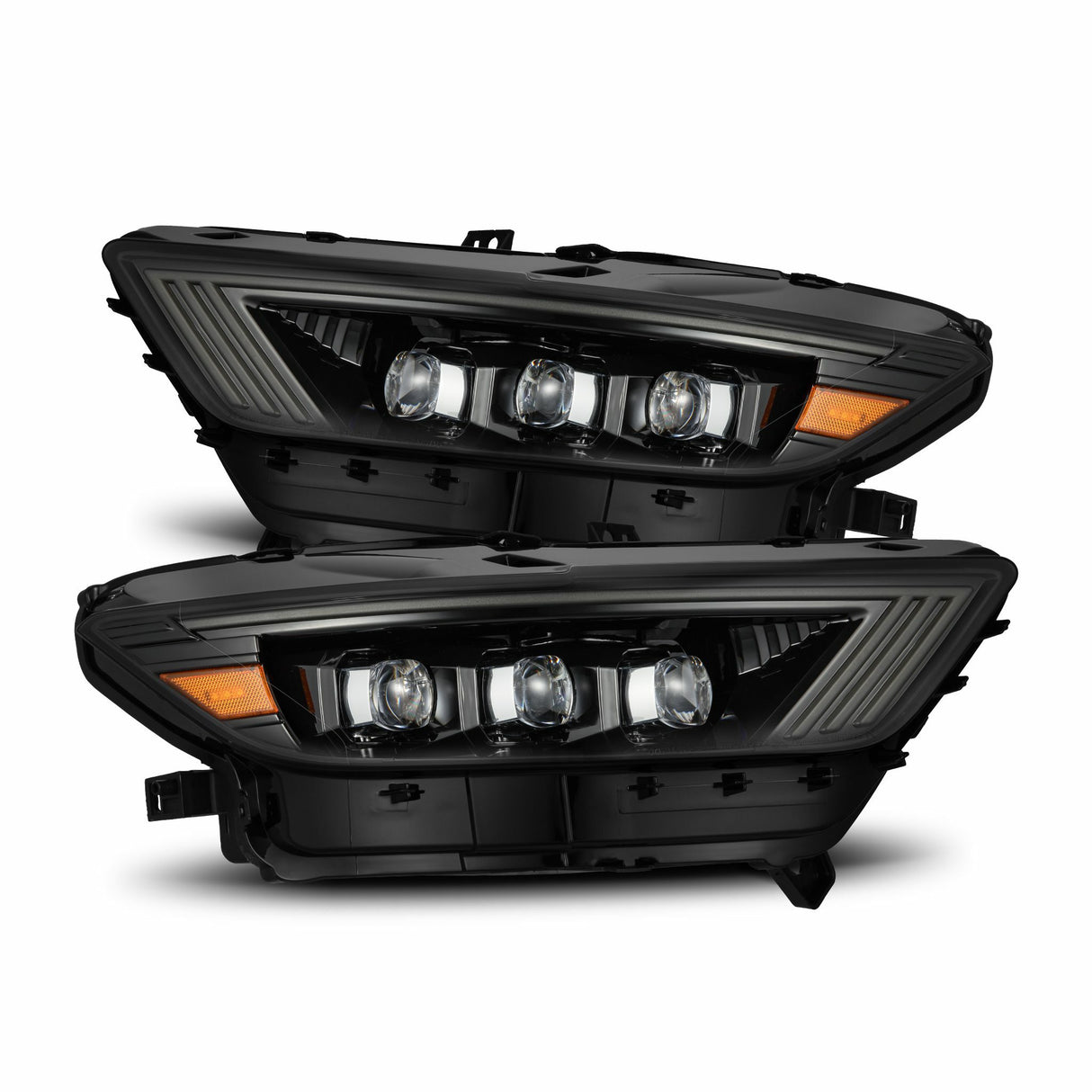 AlphaRex 880114 LED Projector Headlights in Alpha Black