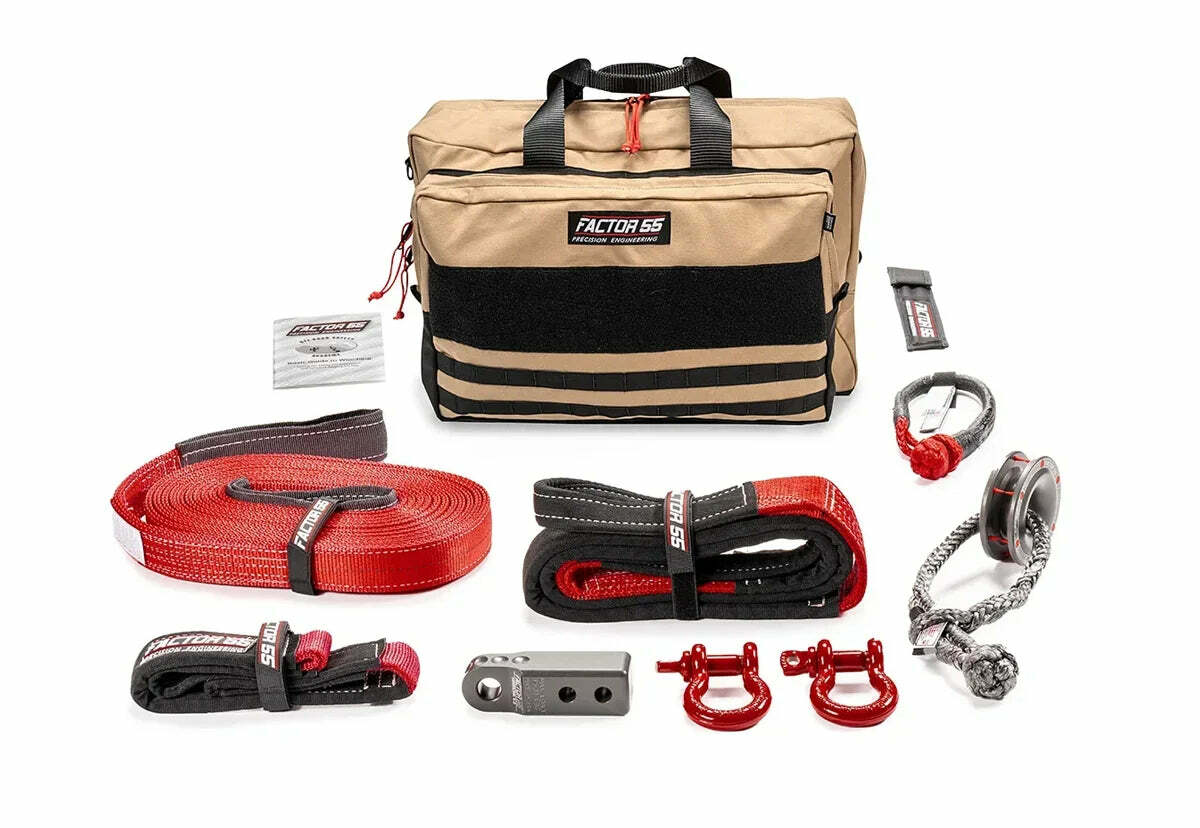 Factor55 - Vehicle Recovery Kit, Sawtooth – Large - Gray - 00475-06-LARGE