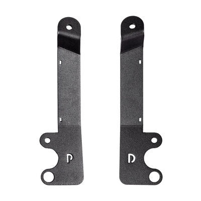 Go Rhino 732345T XE Hood Hinge Cube Light Mounts - Fits 2x2 or 3x3 LED Light Cubes