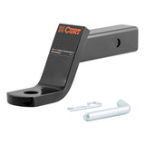 Curt - Class 3 Ball Mount with Pin (2" Shank, 7,500 lbs., 4" Drop, 8-1/4" Long, in Box) - 45052