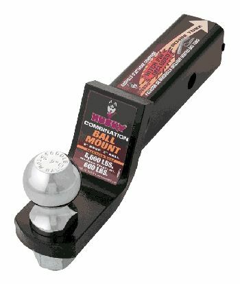 Husky Towing - 31366 Fits 2" Recvr 6K Gross Wt 3/4" Rise 6-3/4" Shank Length Inc Pin & Clip