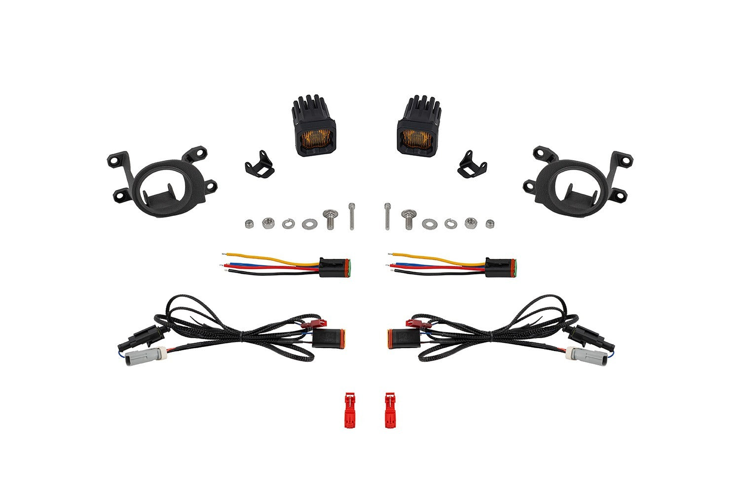 Diode Dynamics - SSC1 Type BM LED Fog Light Kit Yellow SAE Fog - DD8290