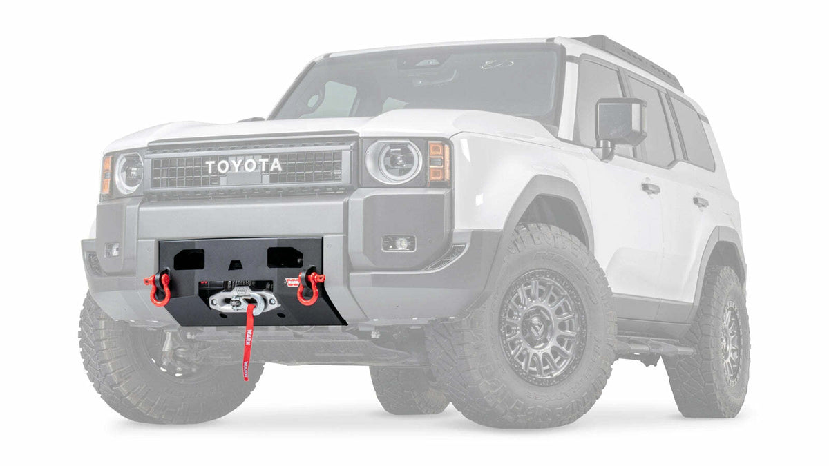 Warn - Semi-Hidden Winch Mount Kit for 2024-2026 Toyota Land Cruiser - 112458