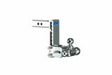 B&W Trailer Hitches - TS10049C 10" Chrome Tow & Stow, Tri-Ball-Boxed