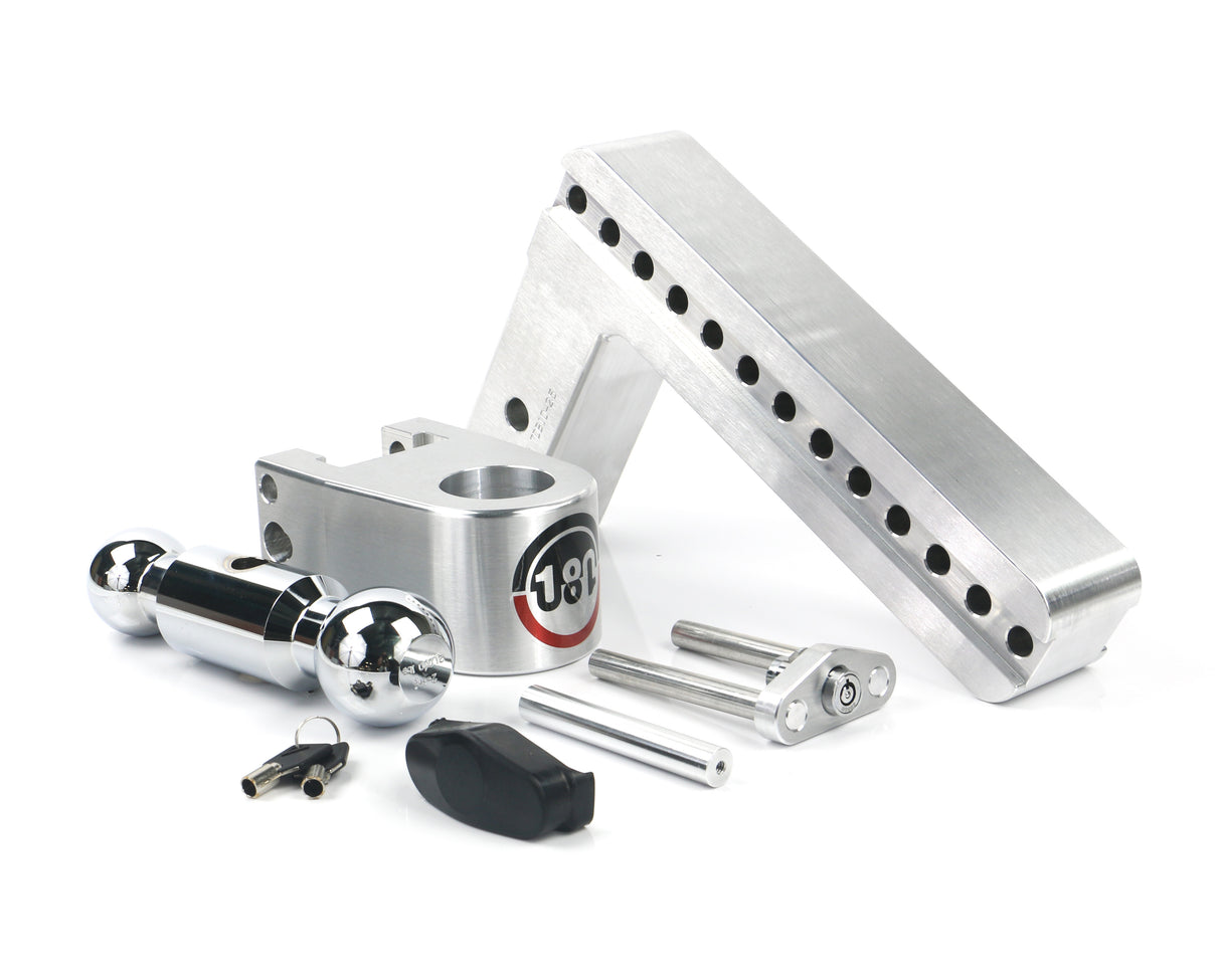 Weigh Safe - CTB10-2.5 Turnover Ball 10" Drop Hitch with 2.5" Shank