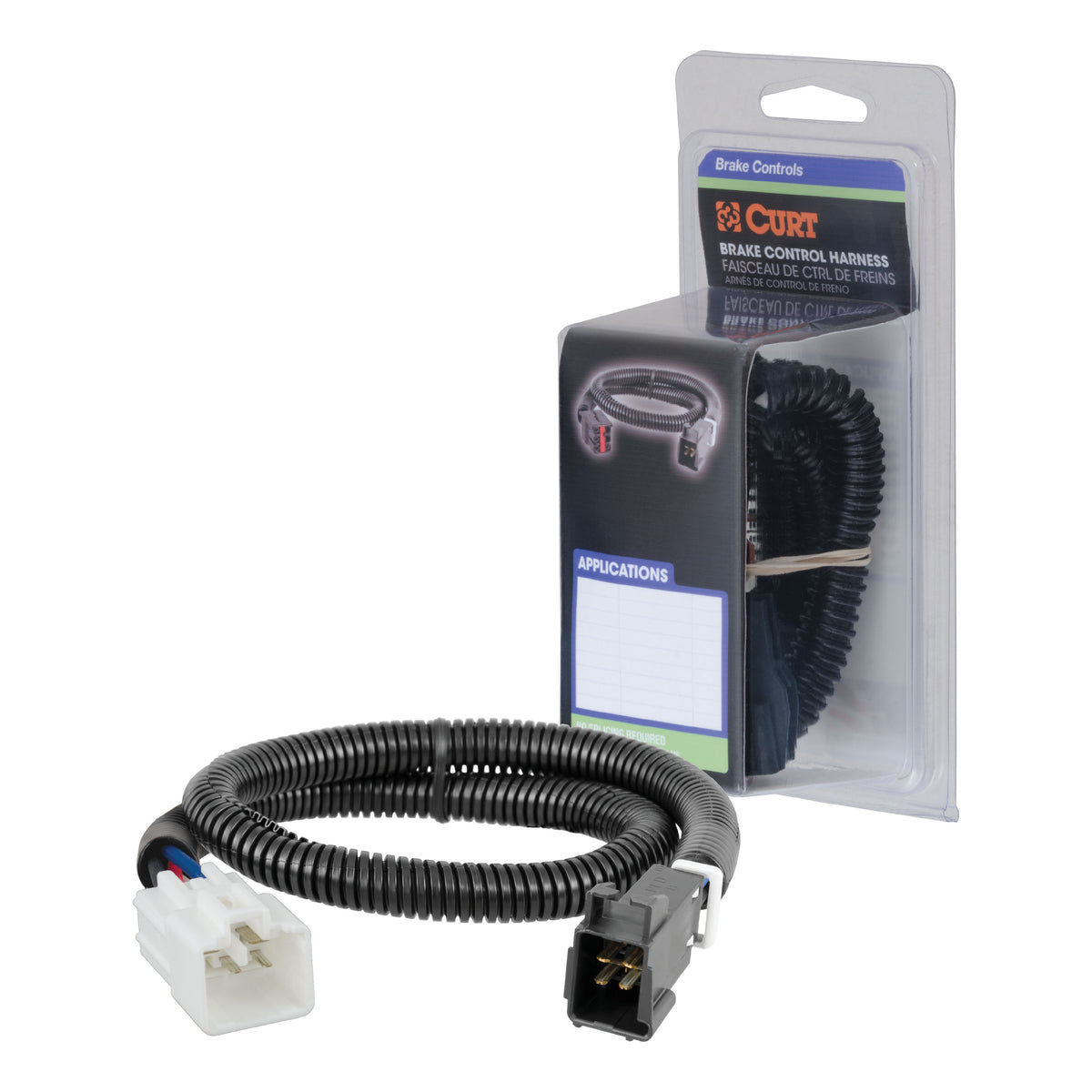 Curt - Trailer Brake Controller Harness, Select Toyota, Lexus (Packaged) - 51363