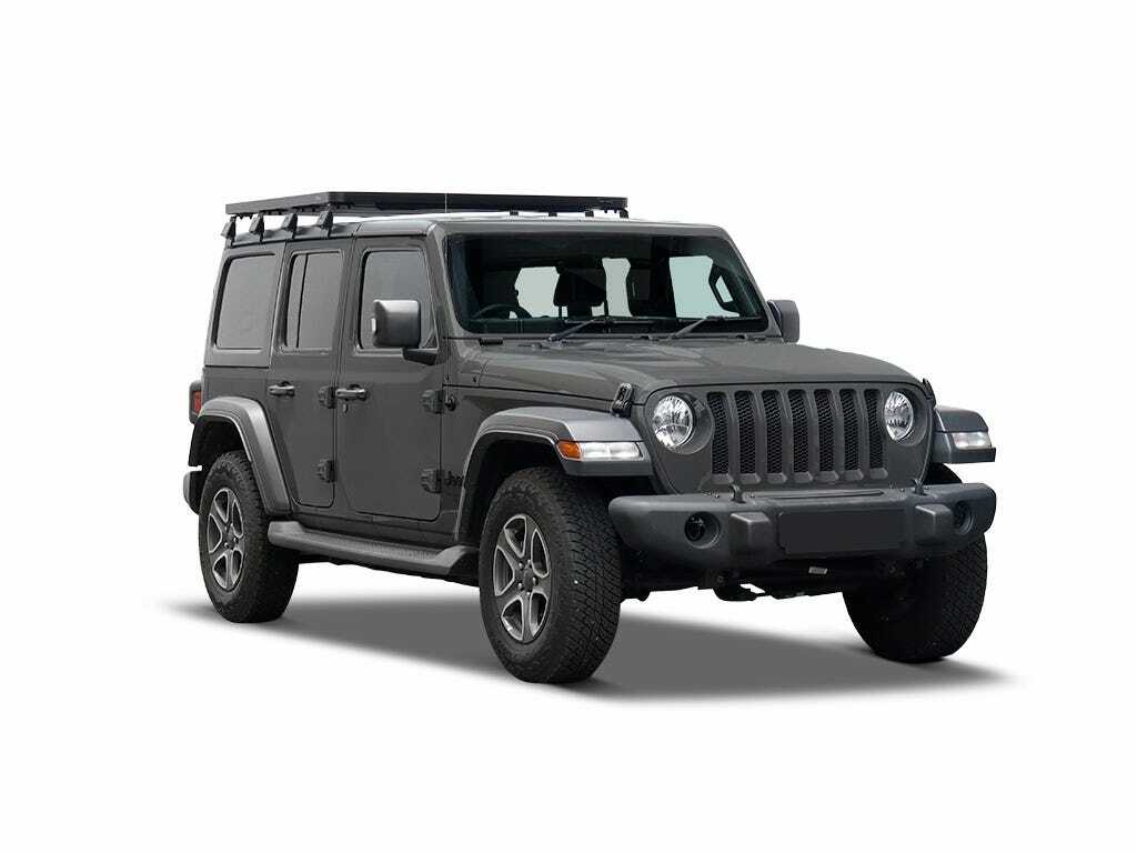 Front Runner - Jeep Wrangler 4xe (2021-Current) Slimline II 1/2 Roof Rack Kit / Tall - KRJW030T
