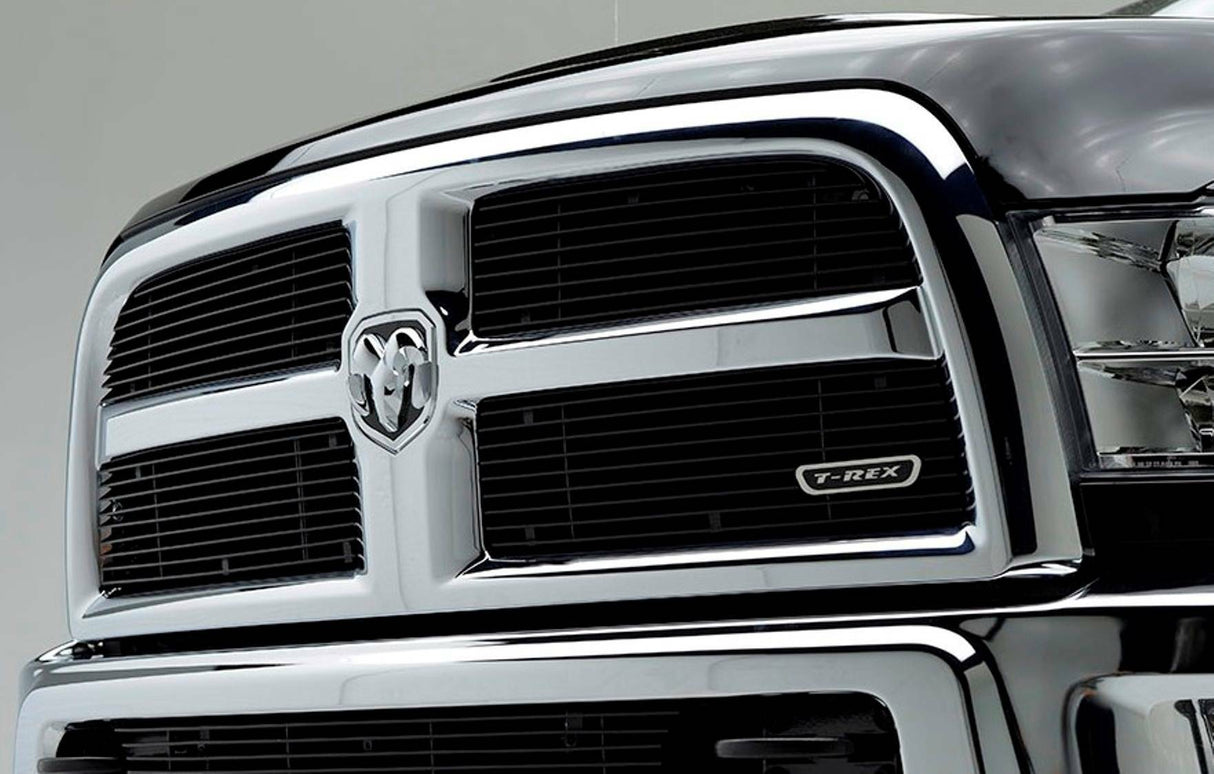 T-Rex Grilles - 4 Pc Horizontal Aluminum Billet Grille Replacement - 21452B