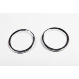 Rugged Ridge - Rugged Ridge 13311.22 Turn signal lamp covers, chrome, Rugged Ridge, 07-18 Jeep Wrangler JK - 13311.22