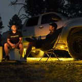 KC Hilites - Cyclone V2 LED - Rock Light - 6-Light System - Amber - 5W Flood Beam - 91041