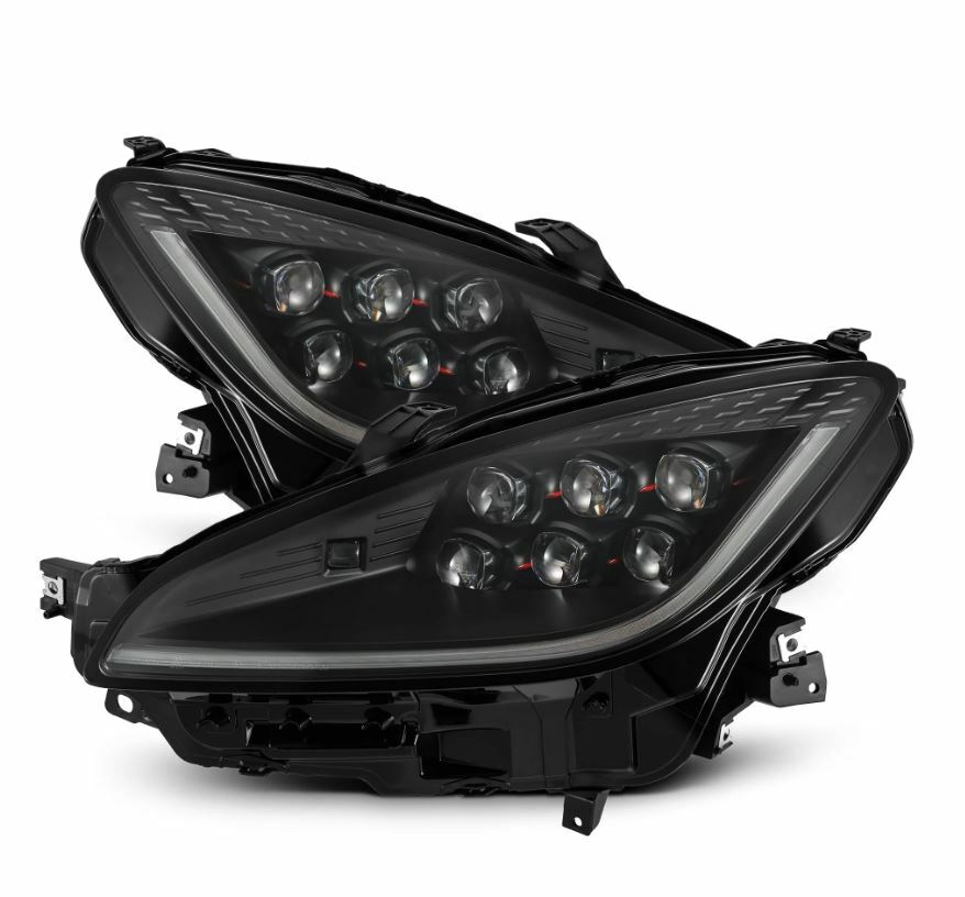AlphaRex 880876 Projector Headlights Black