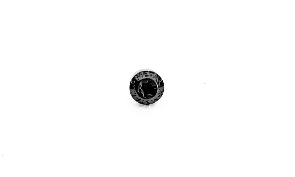 T-Rex Grilles - T-Rex Grilles 6710000-3B X-Metal Studs, Black, Plastic, 5 Pc, Bolt-On - 6710000-3B