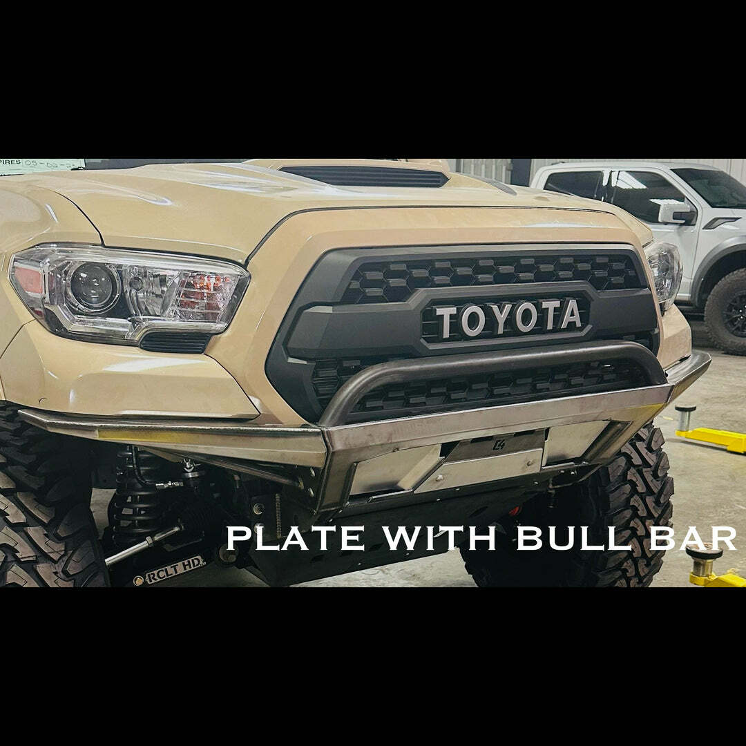C4 Fabrication - Tacoma Rock Runner Front Bumper / 3rd Gen / 2016-2023 - 1200-3516-MB-P-01NA