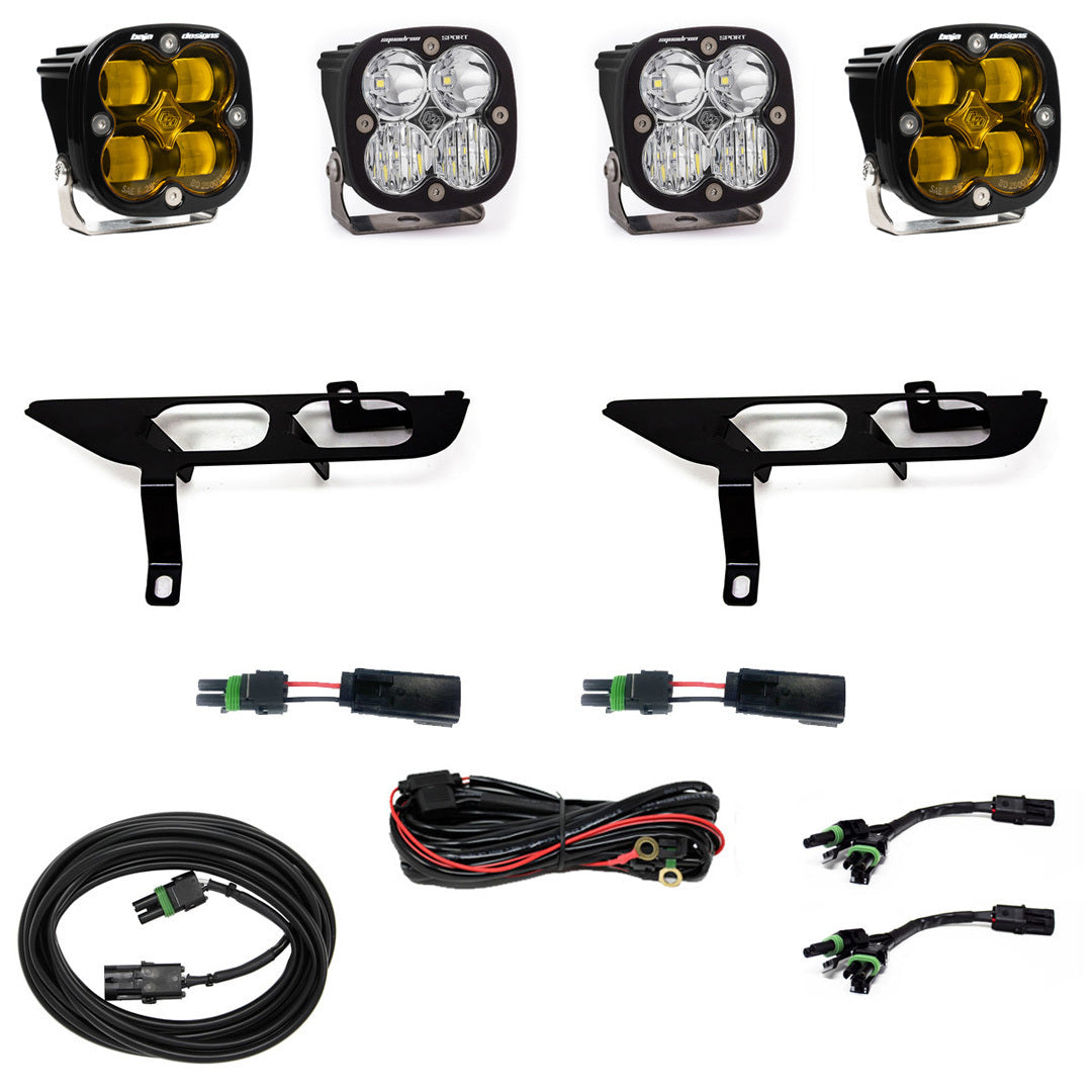 Baja Designs - 447871 - Squadron SAE/Sport Fog Pocket Light Kit
