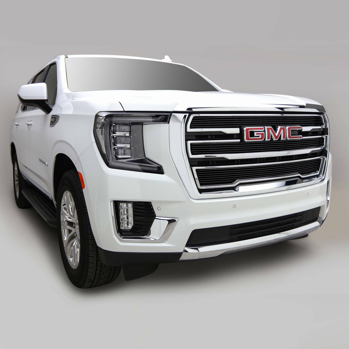 T-Rex Grilles - T-Rex Billet Grille, Black, Aluminum, 3 Pc, Overlay - 21173B