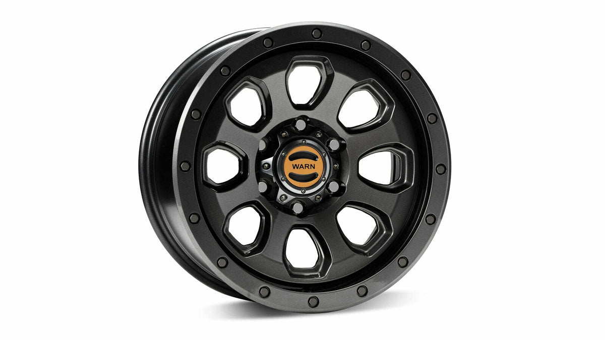 Warn - WARN EPIC MOONSAULT WHEEL - BLACK 6 LUG - 104485
