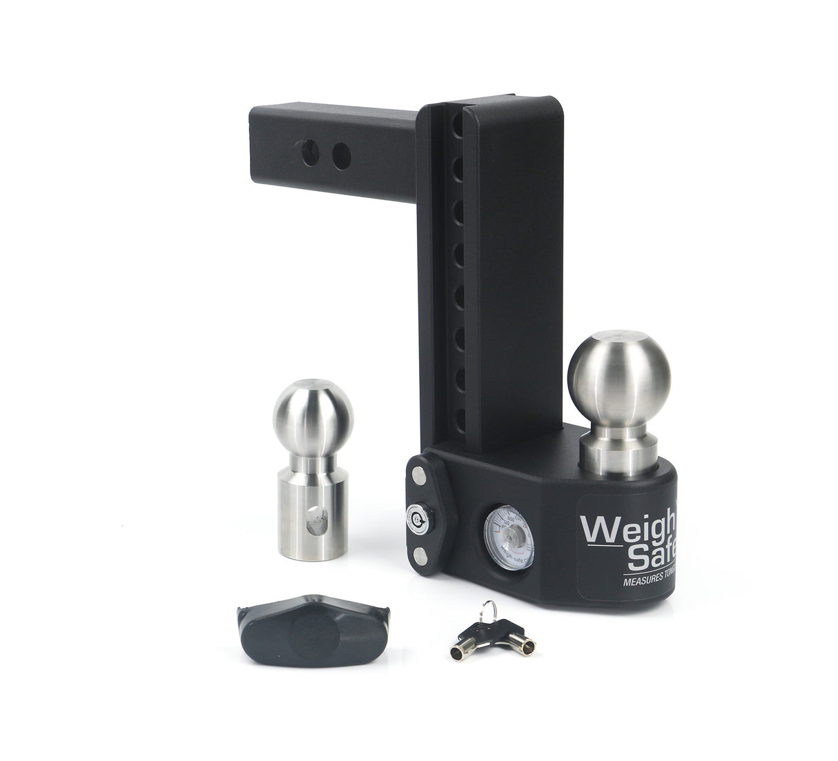 Weigh Safe - Steel Weigh Safe - 8" Drop Hitch with 2" Shank (8K/12.5K GTWR)