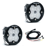 Baja Designs - 58-7806-2 Squadron-R 2.0 Sport Black LED Auxiliary Light Pod Pair (with Harness)