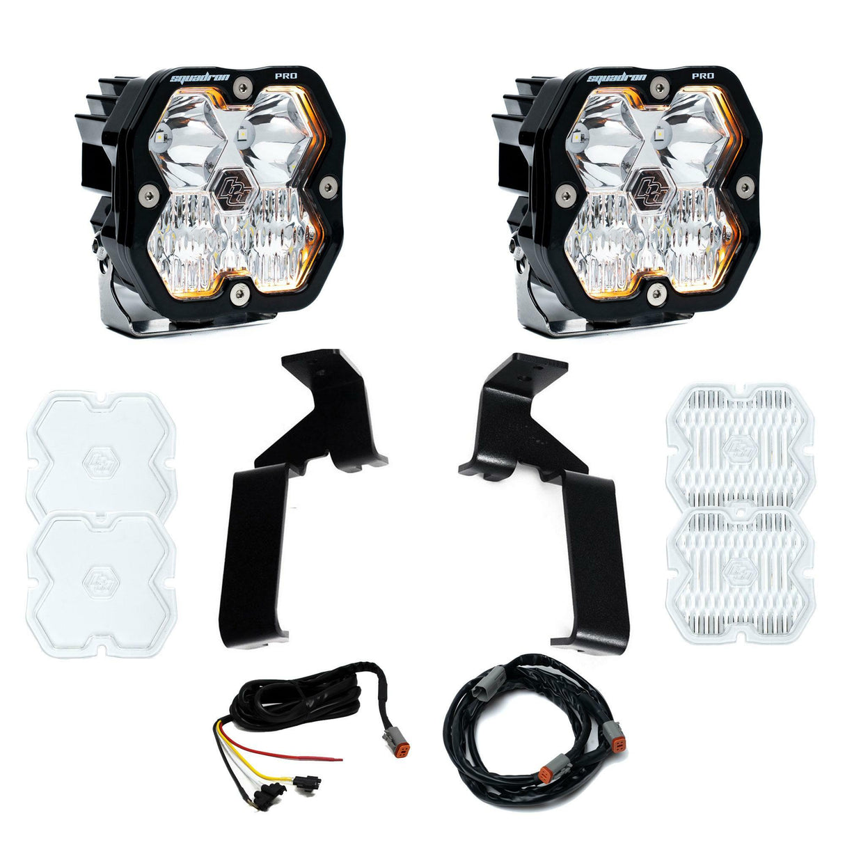 Baja Designs - 44-0021 Squadron 2.0 Pro A-Pillar Light Kit