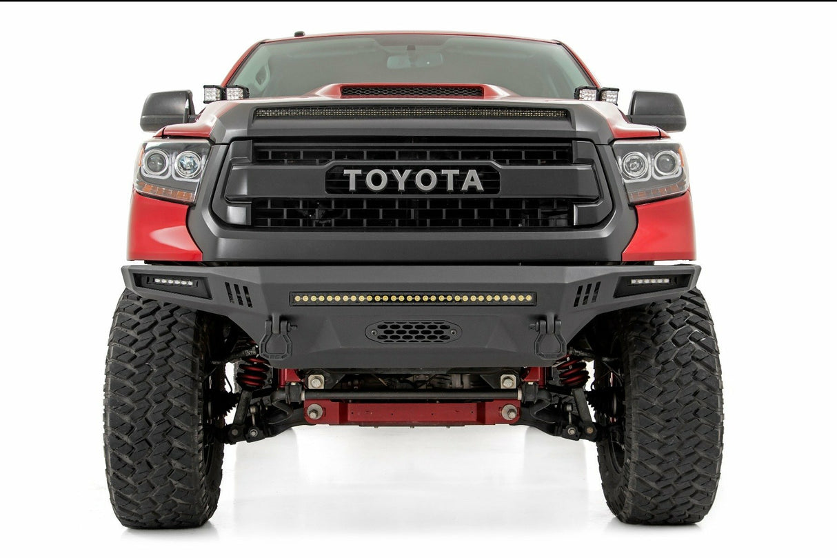 Rough Country - LED Light Kit - Hood Bulge - 40" White Amber Strip - Toyota Tundra (14-21) - 70847