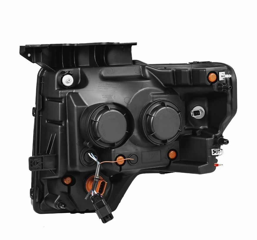 AlphaRex 880481 Projector Headlights Black