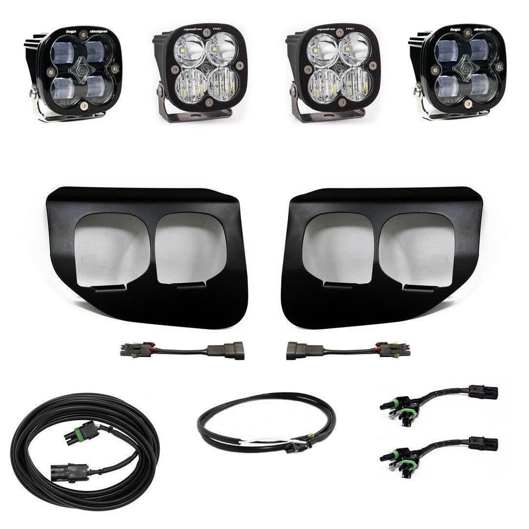 Baja Designs - 447737 - Squadron SAE/Pro Fog Pocket Light Kit