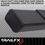 TrailFx - T4 Trapezoid Step Bar For Ford F250/350 Extended-Black (A4005B)