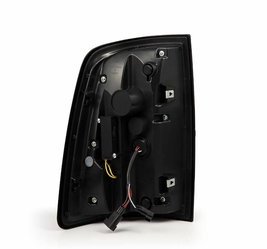 AlphaRex 640002 LED Taillights Black Red