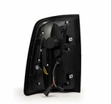 AlphaRex 640002 LED Taillights Black Red