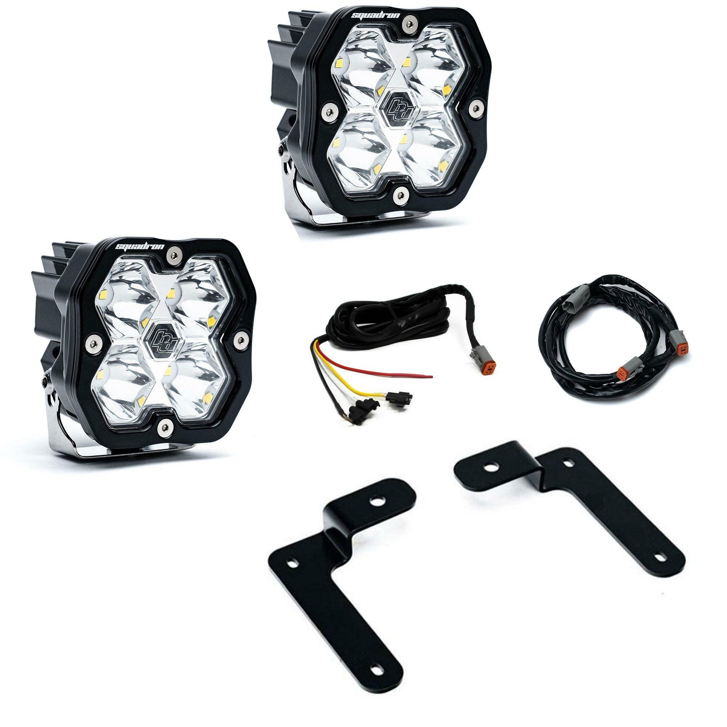 Baja Designs - 44-0043-UP Squadron 2.0 Sport A-Pillar Light Kit