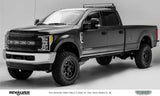 T-Rex Grilles - 1 Pc Laser Cut Pattern Mild Steel Revolver Grille Replacement - Includes Optional Aluminum Accent Trim, Includes (3) Amber running lights, Includes Universal Wiring Harness - 6515641