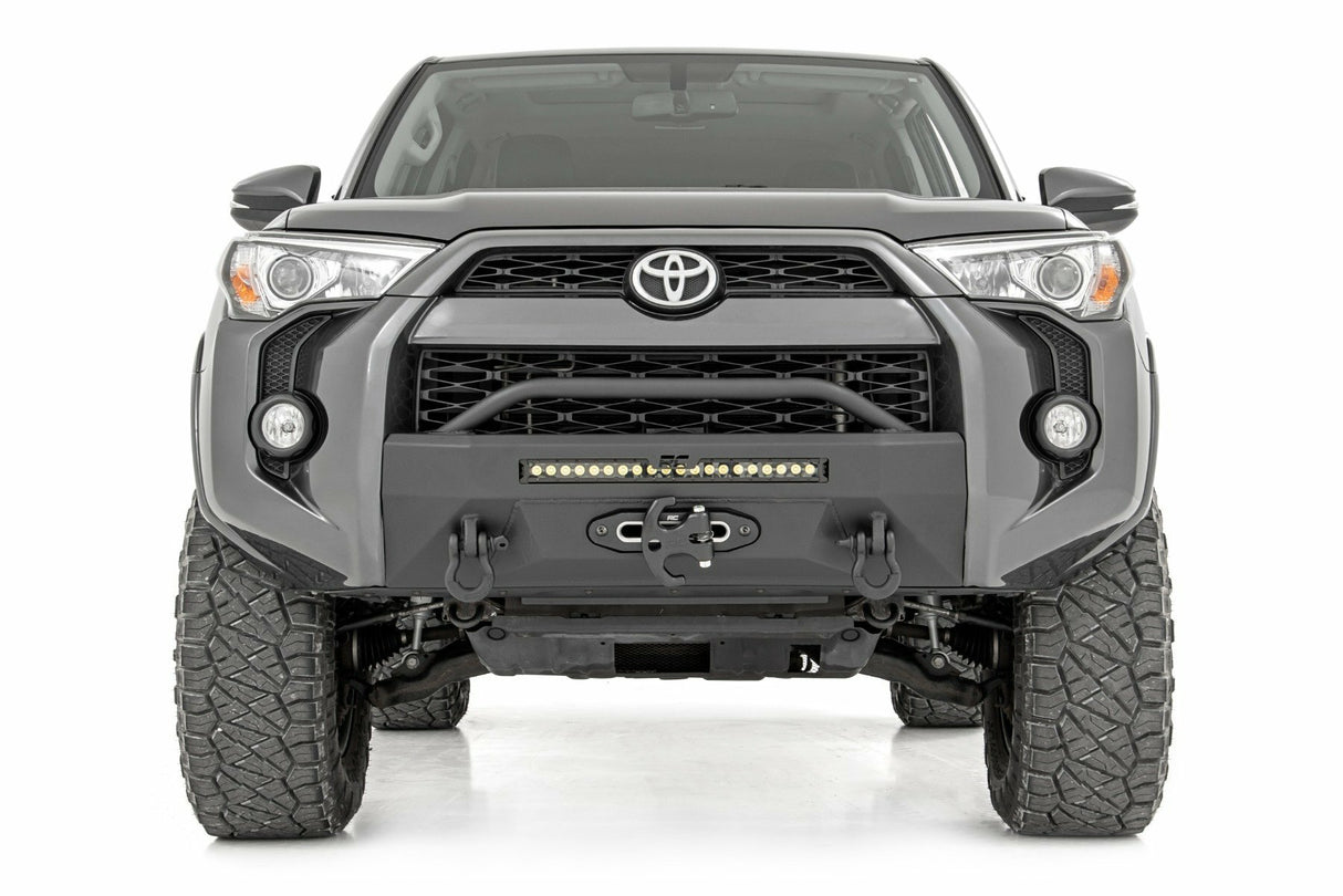 Rough Country - Front Bumper - Hybrid - 20" Blk DRL - Toyota 4Runner 2WD 4WD (14-23) - 10745