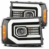 AlphaRex 880097 LED Projector Headlights in Jet Black