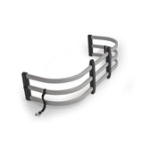 AMP Research 74822-00A BedXtender HD Max U-Shape Design - Silver