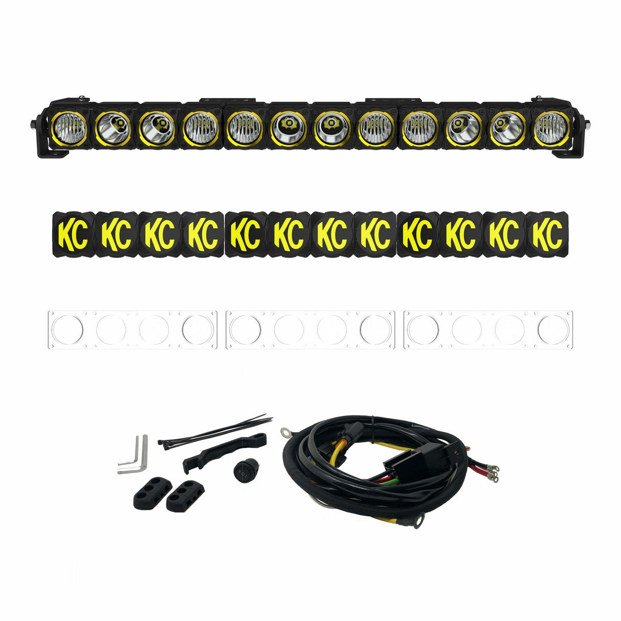 KC HiLiTES 293 FLEX ERA LED Light Bar 30 Inch Master Kit