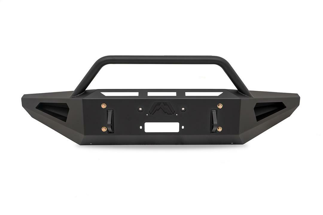 Fab Fours - 2017-2022 Ford SuperDuty F250-F550 Red Steel Front Bumper - FS17-RS4162-1