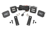 LED Light - Rear Mount - 2(in.) Black Pair - Flood - Can-Am Maverick Sport