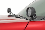 LED Light Kit - Ditch Mount - Black Series Round - 3.5 Inch - Amber DRL - Toyota Tacoma (2024)