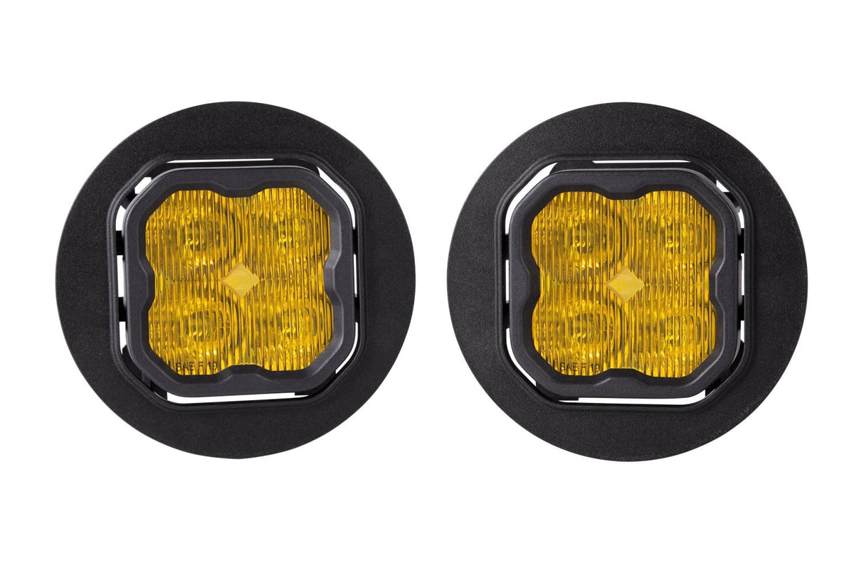 Diode Dynamics - SS3 Sport Type OB Kit ABL Yellow SAE Fog - DD7069
