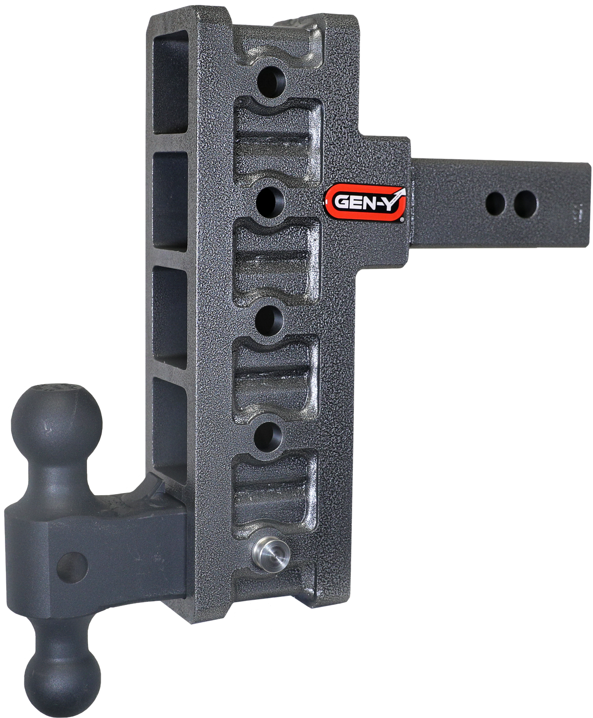 GEN-Y - Hitch GH-1915 2.5" Shank 9" Offset Drop 3.5K TW 32K Hitch & GH-0161 Versa-Ball - GH-1915