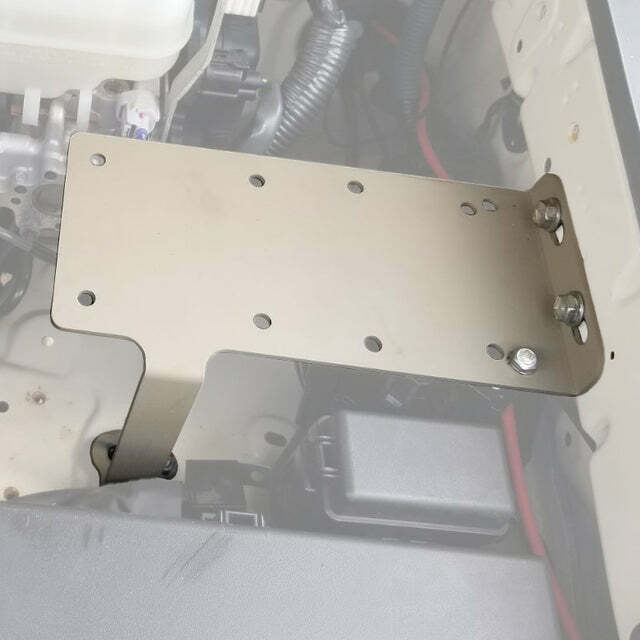 C4 Fabrication - 4Runner Engine Bay Accessory Tray - Driver Side / 5th Gen / 2010-2019 - 1100-8310