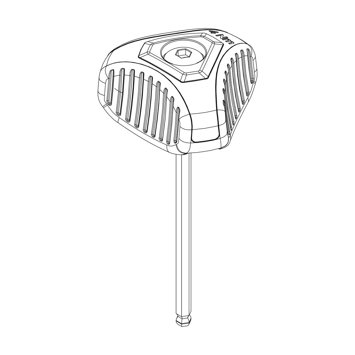 Thule - Evo Raised Rail- Torque key 4N - 1500052988