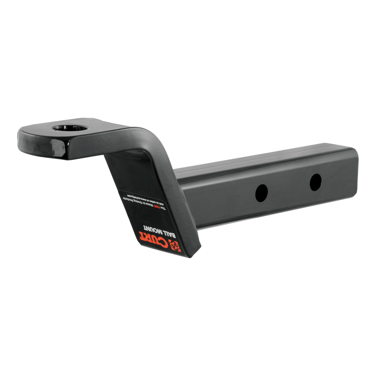 Curt - Dual-Length Ball Mount (2" Shank, 7,500 lbs., 4" Drop, 8-1/8" or 11-1/8" Long) - 45230