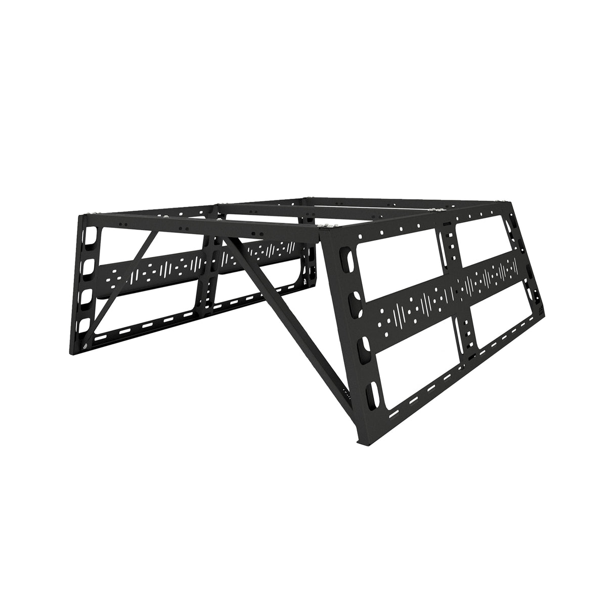 CBI - 2nd / 3rd Gen Toyota Tundra Roof Rack Height Bed Rack / Powder Coated Black - 500-000-012-002