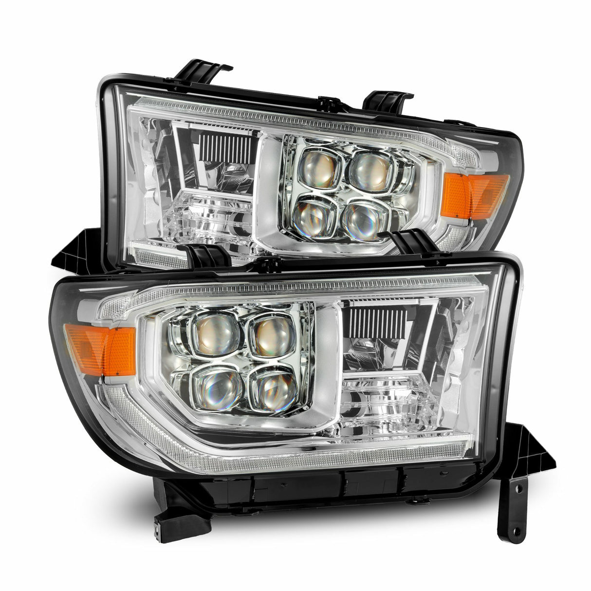 AlphaRex 880819 Projector Headlights Chrome