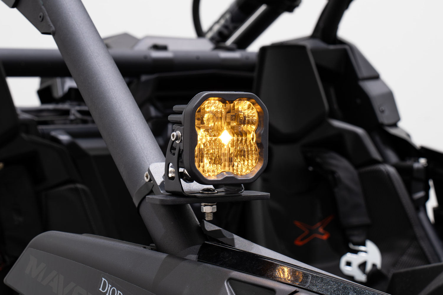 Diode Dynamics DD7870 Bolt-on fitment on 2017-2024 Can-Am Maverick.