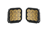 Diode Dynamics - SS5 LED Pod Pro Yellow Driving (pair) - DD6783P