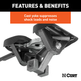 Curt - A30 5th Wheel Hitch with Rails - 16191