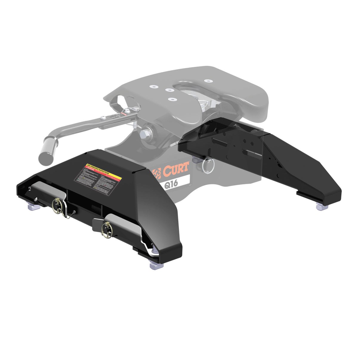 Curt - Puck System 5th Wheel Legs, Select Silverado, Sierra 2500, 3500 HD, 8' Bed, 25K - 16025